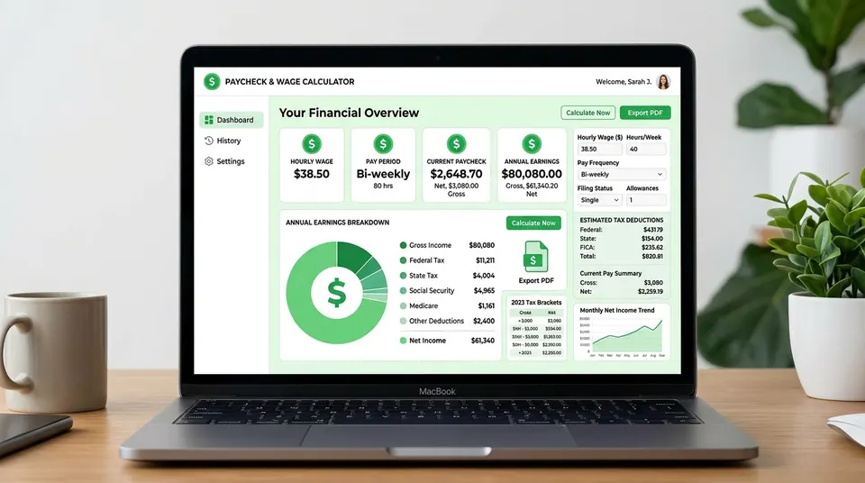 Gross vs Net Take-Home Paycheck Deduction Analysis