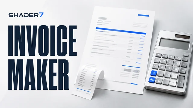 Invoice & Receipt Maker - Itemized invoices and printable receipts