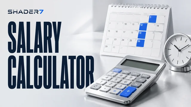 Salary Calculator - Hourly to annual paycheck converter