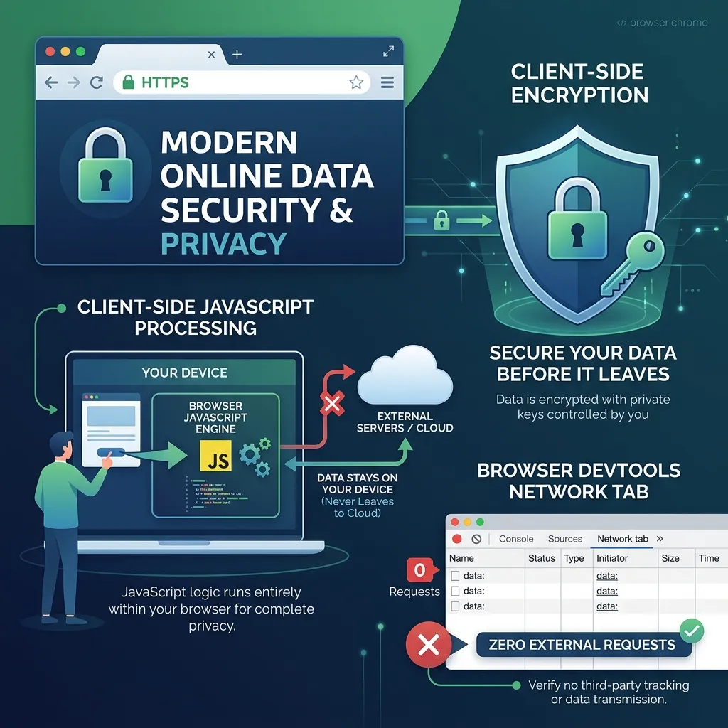Client-side cryptographic data security paradigm for P2P networking